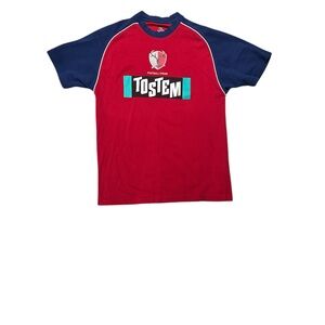 Men’s Red and Blue Football Shirt